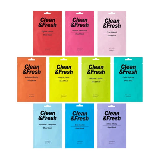 🌸 Masques Tissu Hydratants x10 – La routine K-Beauty à domicile