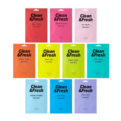 🌸 Masques Tissu Hydratants x10 – La routine K-Beauty à domicile